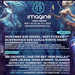 Imagine Music festival 2023 2GA + Car Camping Pass + 4 Camping Entry Wristbands