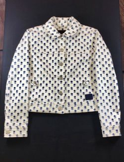 COACH Designer Jean Jacket Size XS