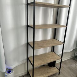 5 Shelf Bookshelf 