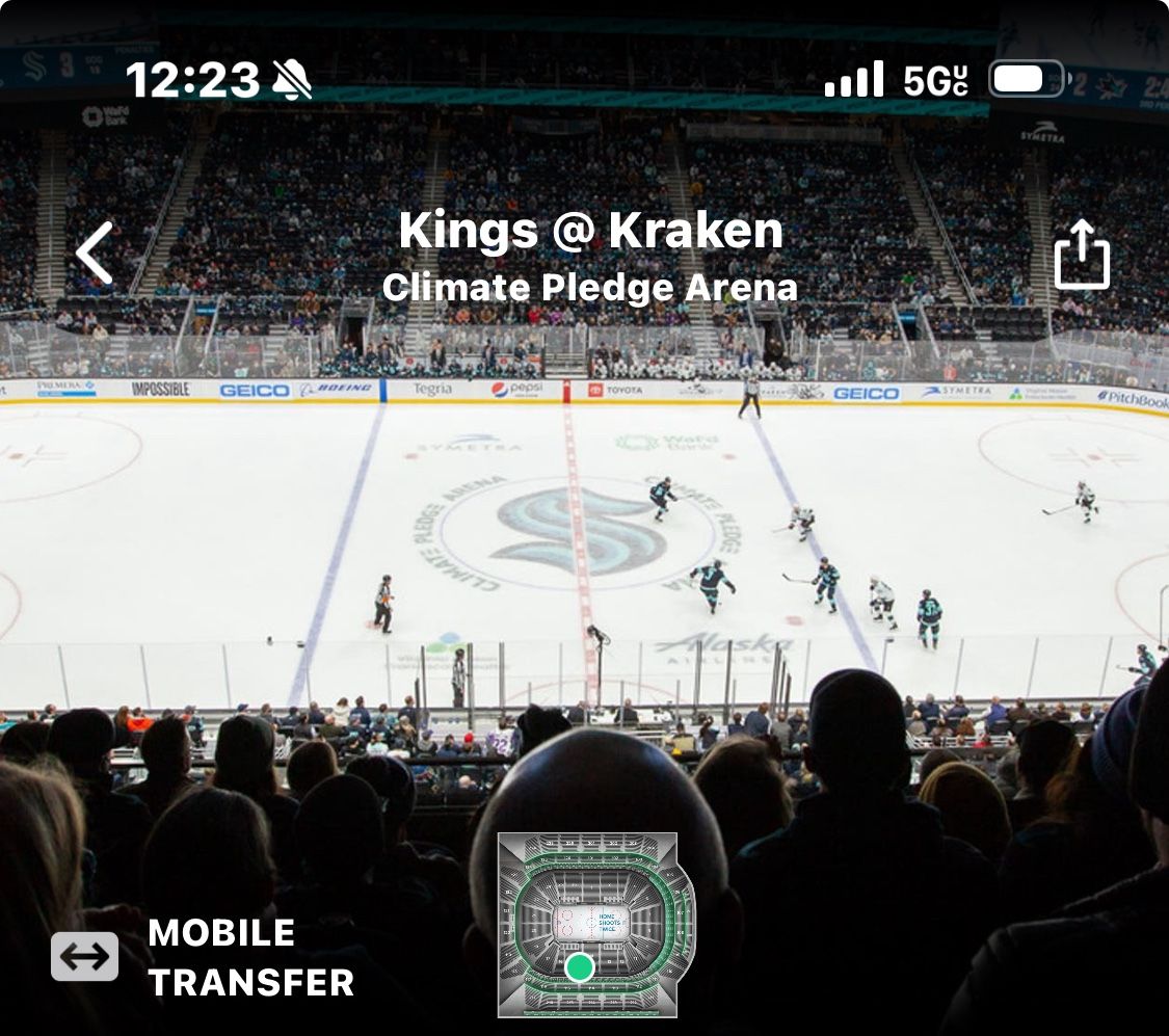Kraken Vs LA kings