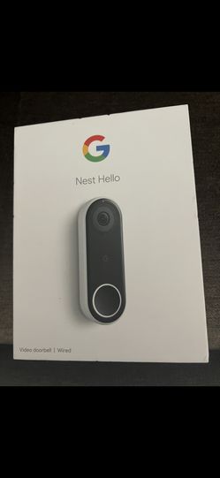 Google Nest Indoor  Wired Video Doorbell Camera 