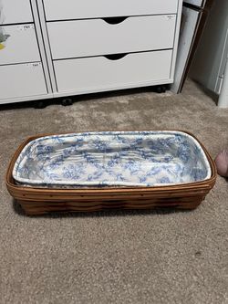 Longaberger bread basket