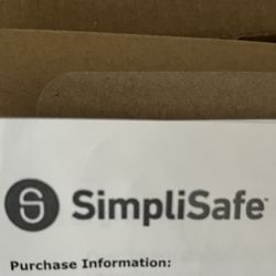 SimpliSafe Equipment 