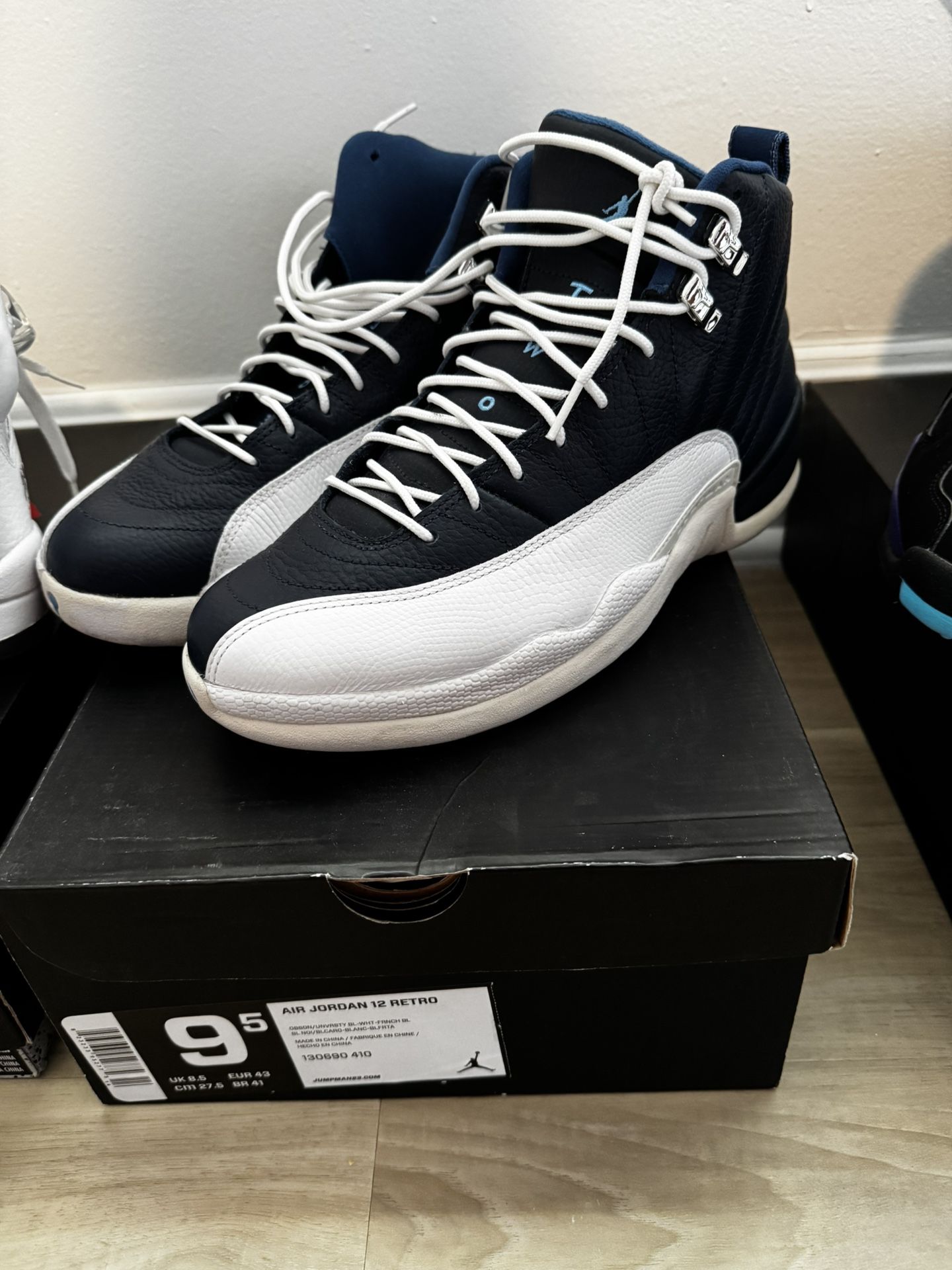 Jordan 12 Obsidian Size 9.5 