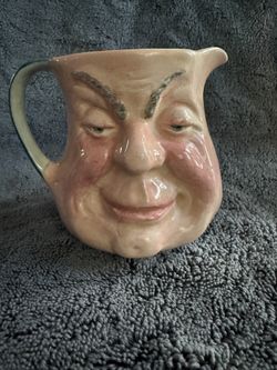 Lancaster Sandland Handprinted Hanley England Mug BEFORE & AFTER 852300