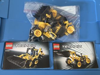 Lego Technic Mini Backhoe Loader 42004 - Used but Complete