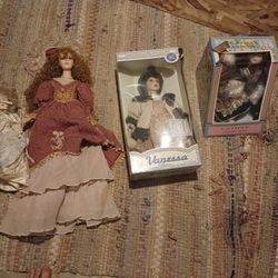 Antique Porcelain Dolls