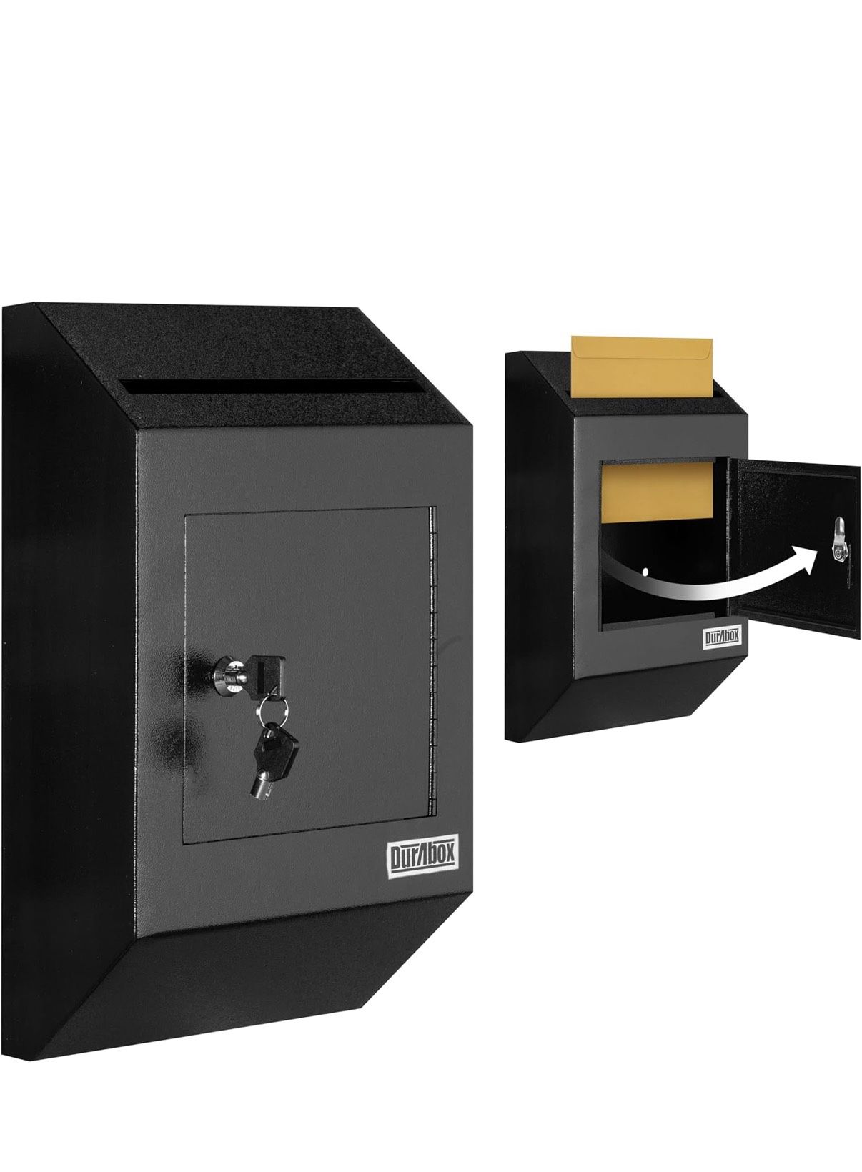 Heavy Duty Drop Box Deposit Safe 10 x 4 x 16” 