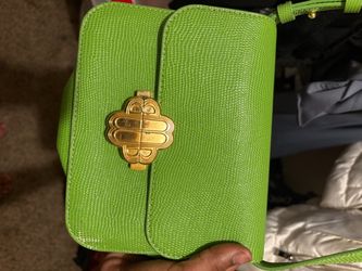 Women Maje Small Lizard-Embossed Shoulder Bag