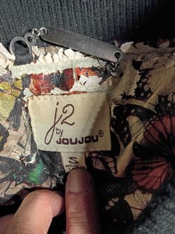 J2 by Joujou Floral Print Top Size Small