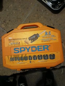 14pc carbide tipped hole saw kit