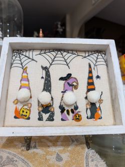 Halloween art frame