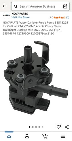 Vapor canister purge pump
