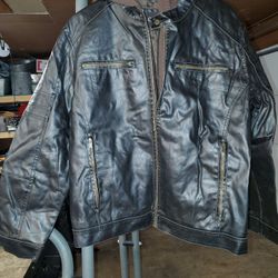 Guess Leather Jacket 