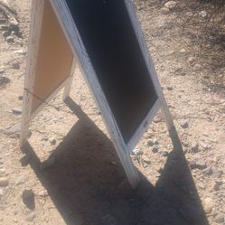 Advertising A Frame Whiteboard