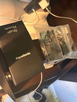 Aqua sonic brush heads