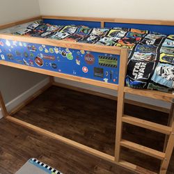 Ikea Bunk Bed, IKEA Top Mattress Included 