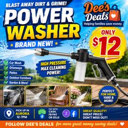 Power Washer BRAND NEW $12