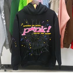 1:1 Sp5der P*NK Hoodie And Pants