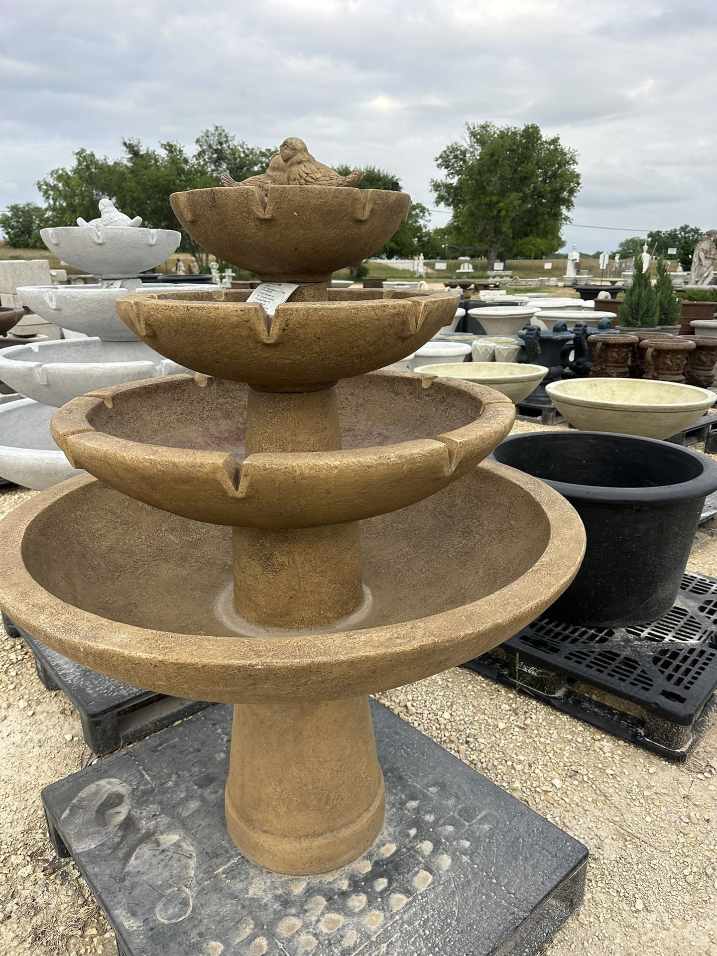 Concrete Statuary And Water Fountains