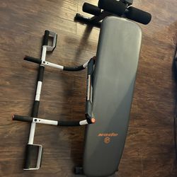 Sit Up Bench And Multi GYM Bar