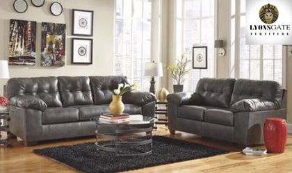 New Grey Couch And Loveseat Set! Sofa sectional saves now