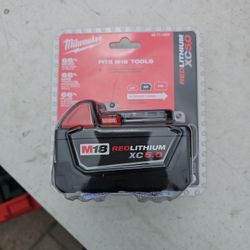 New Milwaukee M18 Red Lithium XC 5.0 Battery