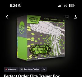 POKEMON Perfect order ETB