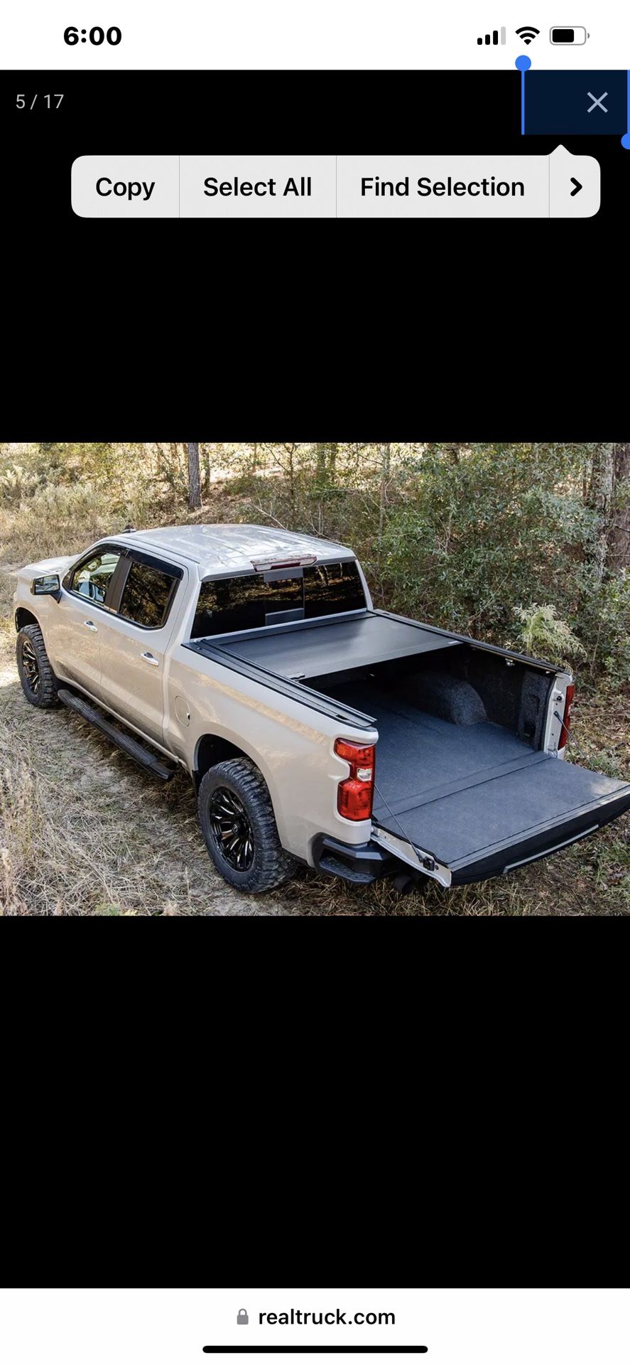 GATORTRAX TONNEAU COVER - MATTE BLACK