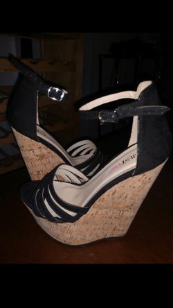 Just Fabs ANNEMICHELLE Anne Michelle wedge women's shoes
