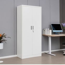 Brand New In The Box Modern Multi Use Metal Cabinet Pantry!!!