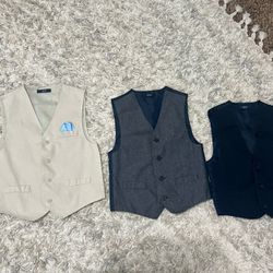 Boys Dress Vests Size 10