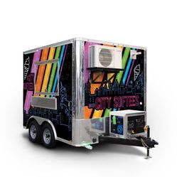 Soft Serve food Trailer 
