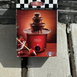 Retro Series Nostalgia Electrics’ 50s Style Chocolate Fondue Fountain 