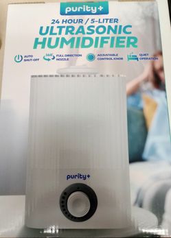 Ultrasonic Humidifier 24 Hour/5Liter