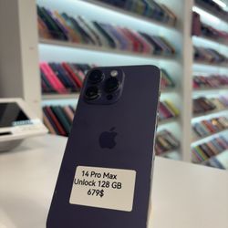 iPhone 14 PM | Unlocked | 128 GB | 659$