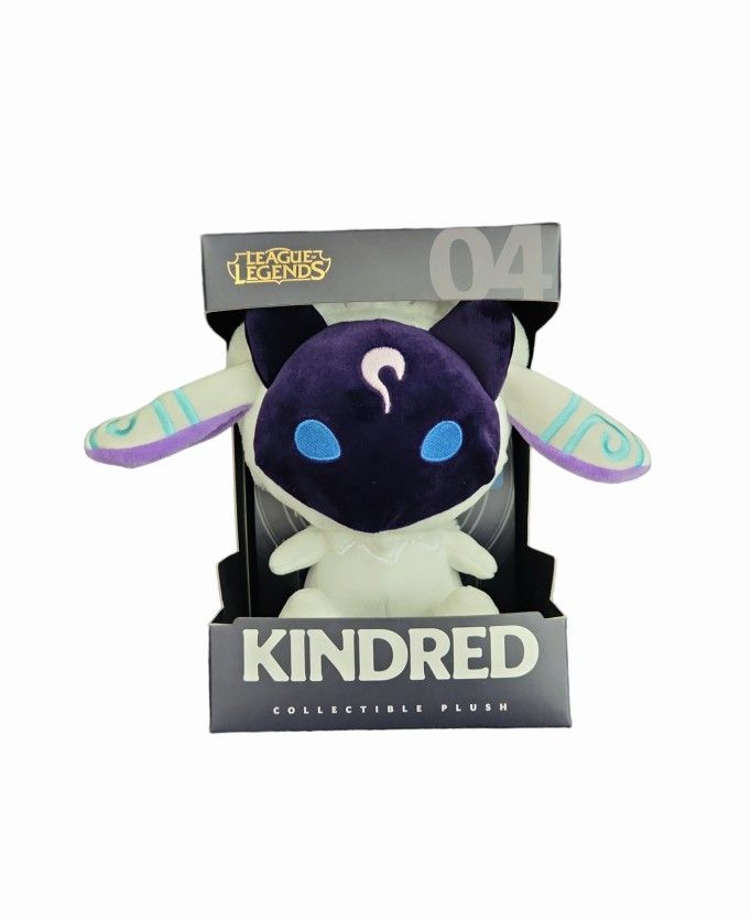 Discontinued Riot Games Collectible Kindred Plush #04 and Eternal Hunters Figure. Brand new in box. All pictures of the actual item. Feel free to ask