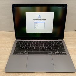 $325, 2020 MacBook Air 13",500GB SSD, 8GB RAM, Quad Core i5