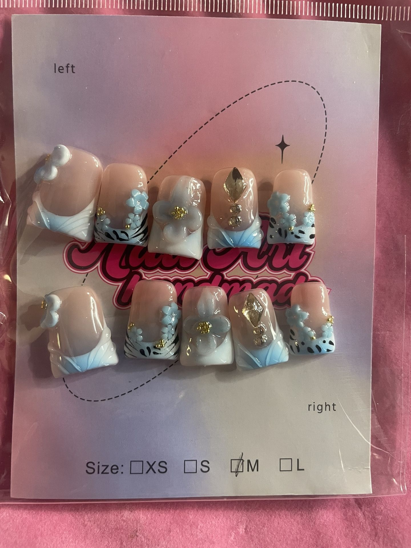Handmade Press On Nails