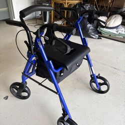 Rollator Walker with Seat (Drive Medical)