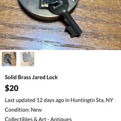 Brass lock