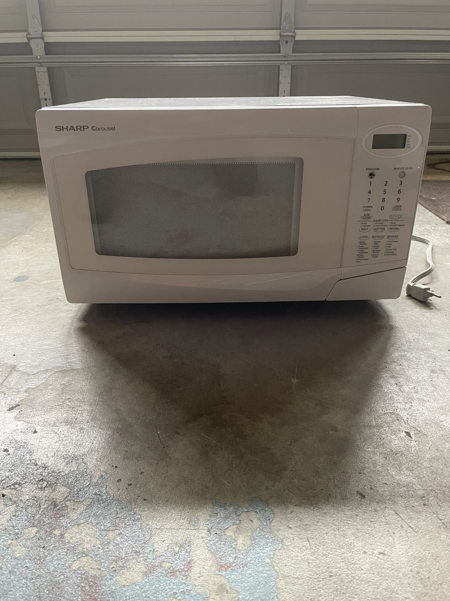 White Microwave