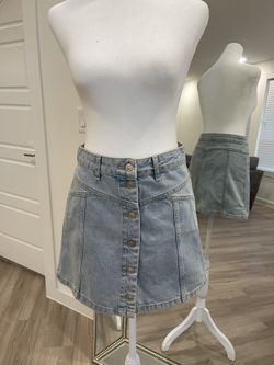 Jean Skirt 