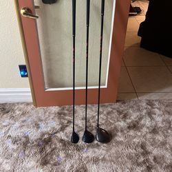 Taylor Made Stealth 1, 3, and hybrid