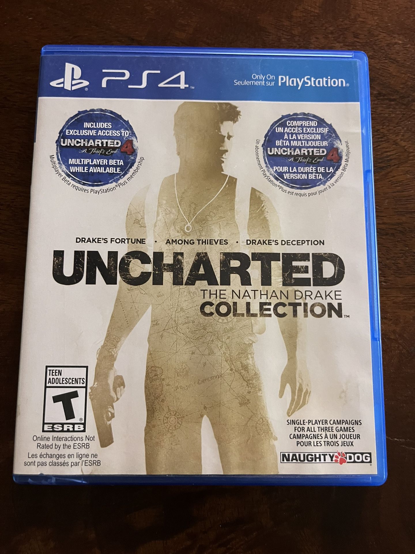 PS4 Uncharted The Nathan Drake Collection Video Game