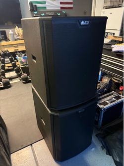 ALTO SUBS AND SPEAKERS