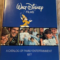1977 Disney Films Catalog