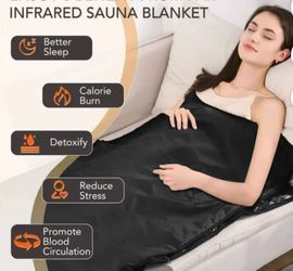Sauna Blanket, Portable Dry Sauna Bag, Sleeveless-Black
Low EMF Carbon Crystal Heating, Portable Bag for Home,Relaxation,Detoxification, 5.9ft×2.6ft