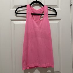 Pink Racerback Lululemon Tank