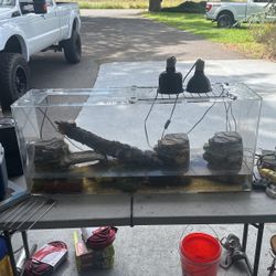 Fish Tank 75 Gallon Plexiglass 